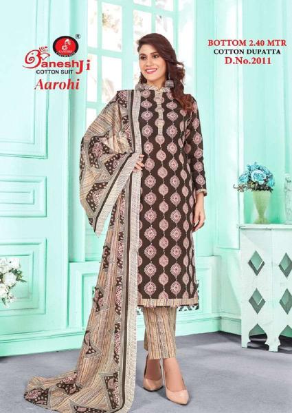 Ganeshji aarohi vol-2 wholesale dress material retailers in mumbai